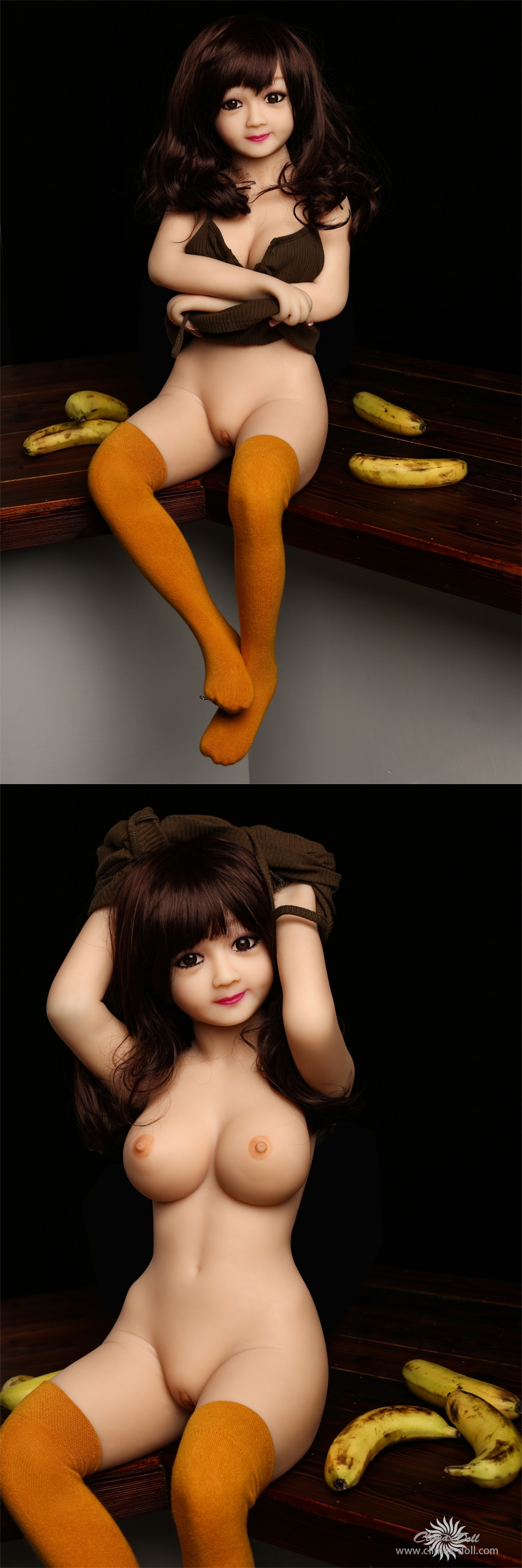 CLM doll Una Kaine 100S/L lightweight mini tpe sex doll for sale