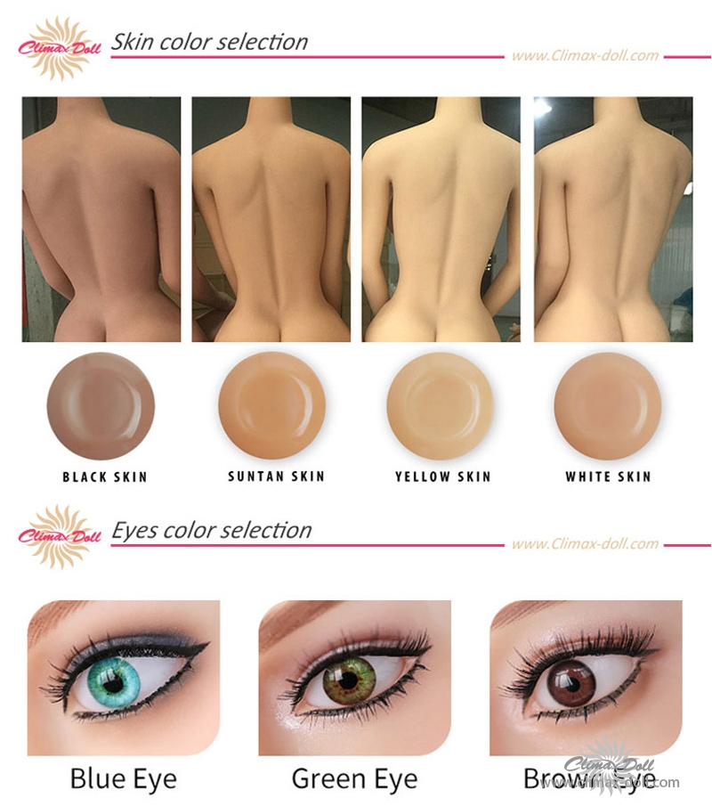 climax doll skin colors
